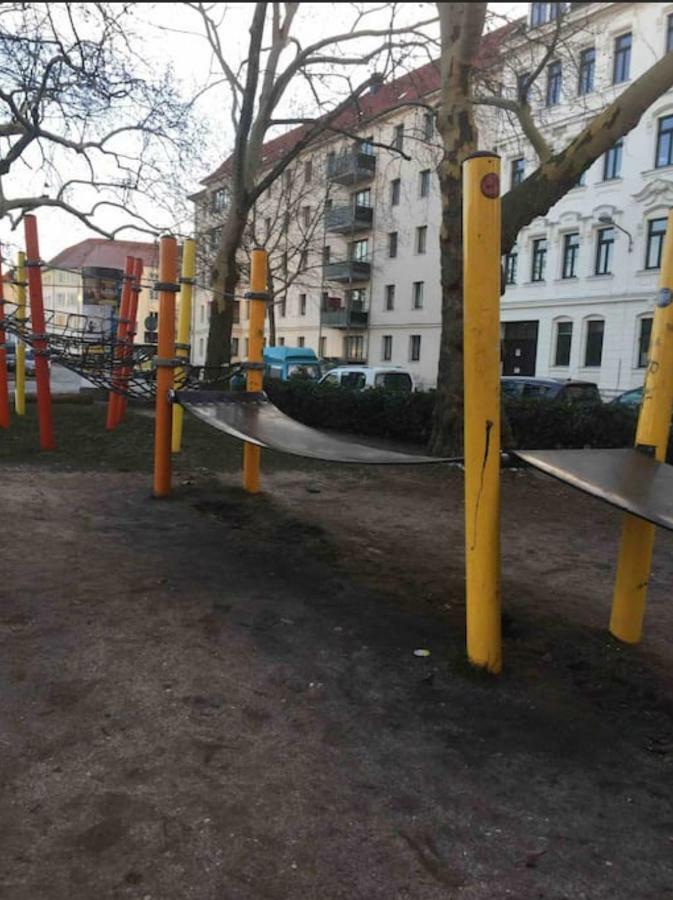 Familienfreundliche Unterkunft Am Puls Der Stadt Leipzig Bagian luar foto
